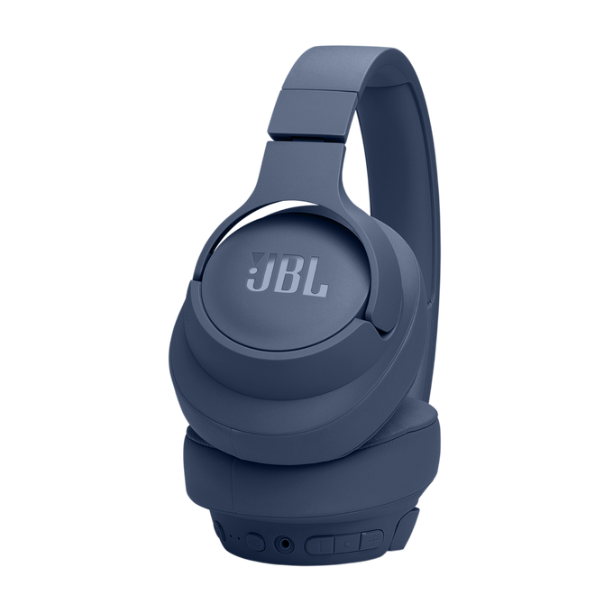 JBL Tune 770NC - Blue - Adaptive Noise Cancelling Wireless Over-Ear Headphones - Detailshot 2 image number null